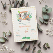 Boho Baby Olifant & Aap Golf Baby Shower