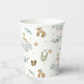 Boho  Baby Pattern Papieren Bekers (Voorkant)