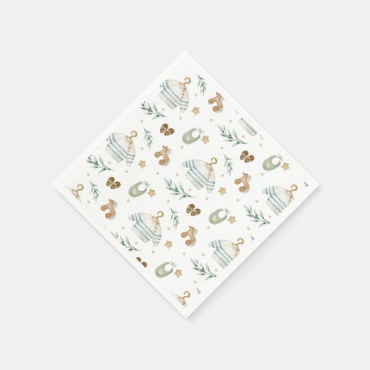 Boho  Baby Pattern Servet (Hoek)