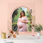Boho baby shower acryl teken bord (Huwelijk)