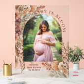Boho baby shower acryl teken bord (Huwelijk)
