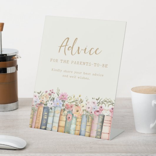 Boho Baby shower adviesbord Reclamebord Met Voetstuk (Insitu)