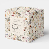 Boho Baby shower Bedankdoosjes (Achterkant)