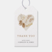 Boho Baby Shower Bedankt Cadeaulabel (Voorkant)