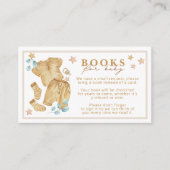 Boho Baby shower Boeken voor Baby | Waterverf Baby Informatiekaartje (Voorkant)