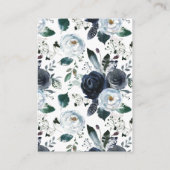 Boho Baby shower Books for Baby Insert Card Informatiekaartje (Achterkant)