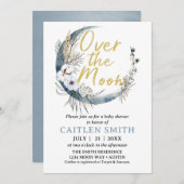 Boho Baby shower Boy Invitation Kaart (Voorkant / Achterkant)