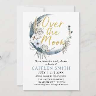 Boho Baby shower Boy Invitation Kaart