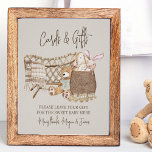 Boho Baby shower Cards en Gifts Nursery Theme Poster<br><div class="desc">Boho Baby Nursery het poster dat u kunt personaliseren voor elk gebruik, zoals Kaarten en cadeaus. Het ontwerp is voorzien van kleuterillustraties, zoals een assinet en een babydeken, teddybeer, een speelgoed mandje, bunny, hond en houten speelgoed. Waterverf, genderneutraal ontwerp in natuurlijke aardtonen en gedempte kleuren. Blader door mijn Boho Baby...</div>