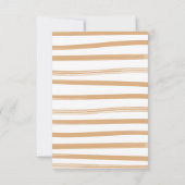 Boho Baby shower Clothesline Breng een boek Kaart (Achterkant)