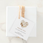 Boho Baby shower Dank u wel Bedankjes Labels (In situ)