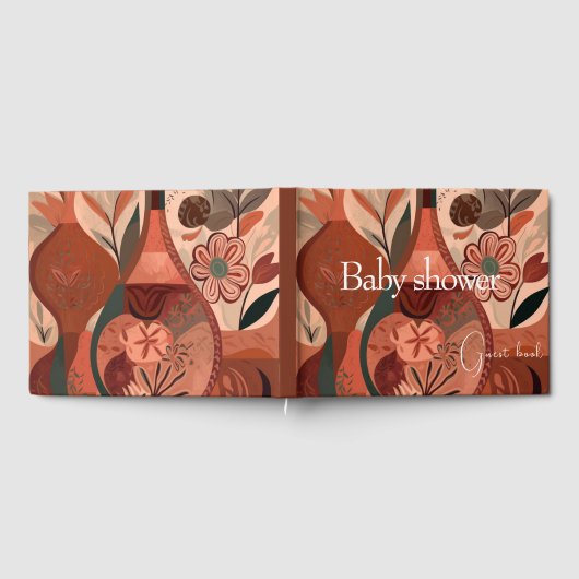 boho-baby shower gastenboek (Volledig)