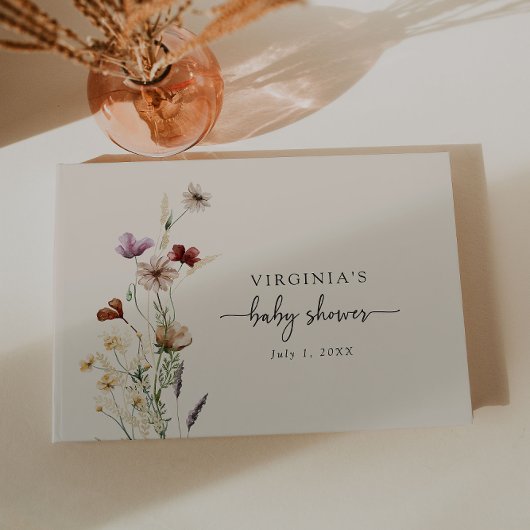 Boho Baby shower Gastenboek