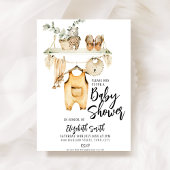 Boho Baby shower Geslacht Neutraal Kaart