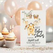 Boho Baby shower Geslacht Neutraal Kaart