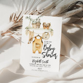Boho Baby shower Geslacht Neutraal Kaart