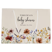 Boho Baby shower Groot Cadeauzakje (Achterkant)