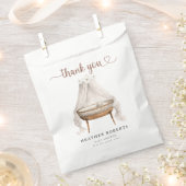 Boho Baby shower gunst tas neutraal dank u Bedankzakje (Geknipt)