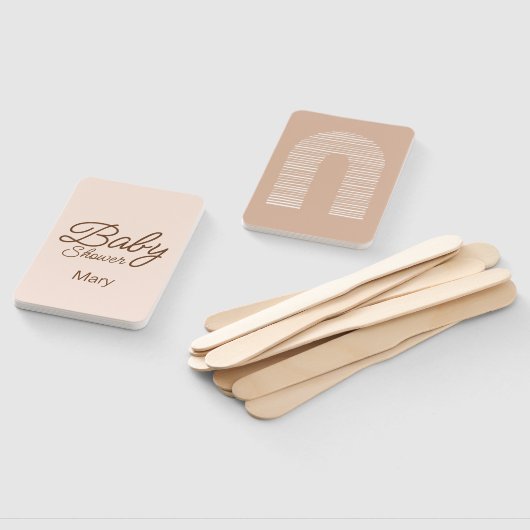 Boho Baby shower Handwaaier (Niet-gemonteerd)