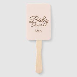 Boho Baby shower Handwaaier