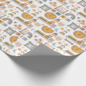 boho-Baby shower-inpakpapier | wilde Cadeaupapier (Hoek)