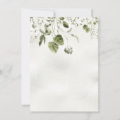 Boho Baby shower Kaart (Achterkant)