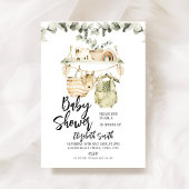 Boho Baby shower Kaart
