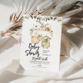 Boho Baby shower Kaart