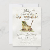 Boho Baby shower Kaart (Voorkant)