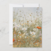 Boho Baby shower Mama of Daddy Game Kaart (Achterkant)