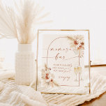 Boho Baby shower Mimosa Bar Sign, Pampas Grass Poster<br><div class="desc">Dit Momosa Bar Sign beschikt over handgeschilderde pampa's,  gras en bloemen - perfect om te laten zien bij het bubbelstation van uw douche of evenement! Tekst- en boogkleuren zijn volledig bewerkbaar -> klik op de knop "Bewerken met het ontwerpgereedschap" om te bewerken!</div>