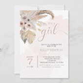 BOHO-BABY SHOWER, PAMPAS GRASS, BABY (Voorkant)