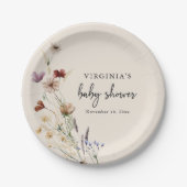 Boho Baby shower Paper Bord (Voorkant)