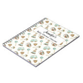 Boho Baby shower Planner-Keepsake  speelgoed Notitieboek (Linkerzijde)