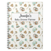 Boho Baby shower Planner-Keepsake  speelgoed Notitieboek (Voorkant)