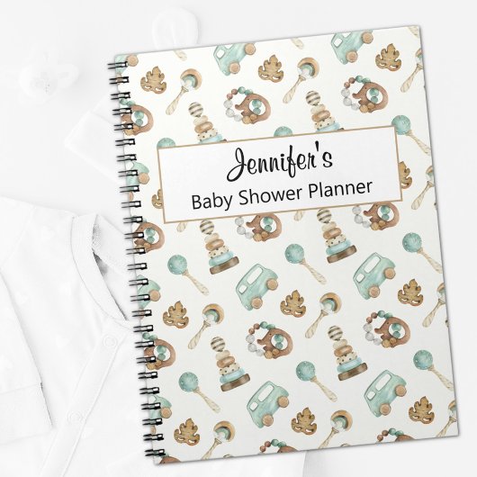 Boho Baby shower Planner-Keepsake  speelgoed Notitieboek