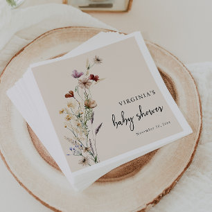 Boho Baby Shower Servet