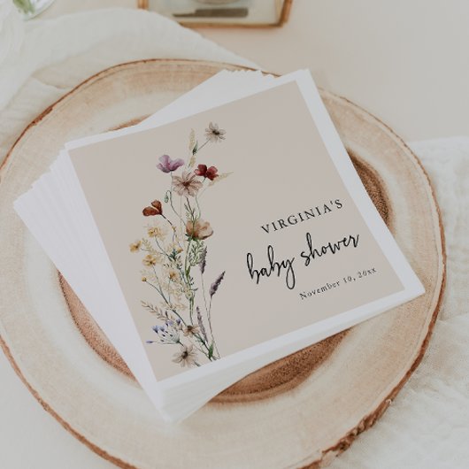 Boho Baby shower Servet