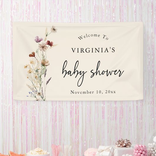 Boho Baby shower Spandoek