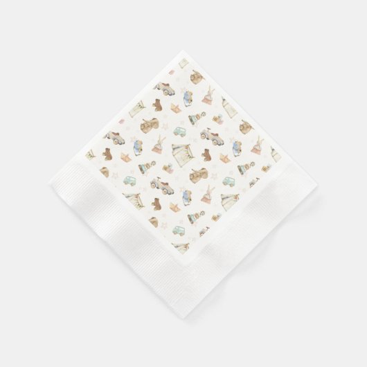 Boho Baby shower  Speelgoed Bedacht Servet (Hoek)