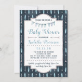 Boho Baby shower Uitnodiging (Voorkant)