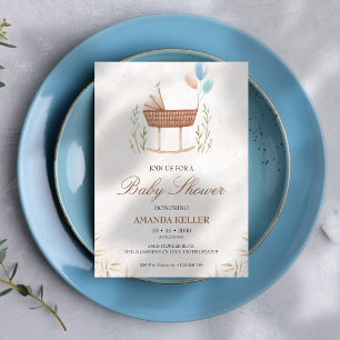 Boho Baby shower Uitnodiging