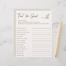 Boho Baby shower vindt het gastspel