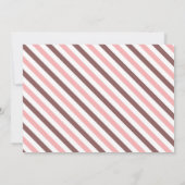 Boho Baby shower, Waterverf Floral Kaart (Achterkant)