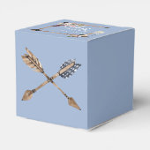 Boho Baby shower Zuidwestelijke Pijl Bedankdoosjes (Achterkant)
