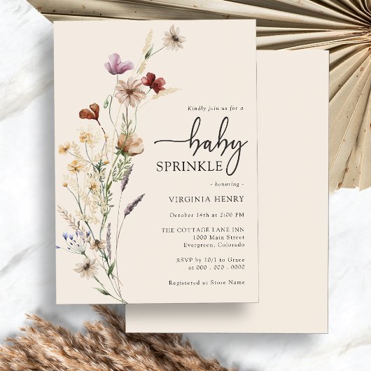 Boho Baby Strooibusje Kaart