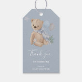 Boho baby teddy beer Gift Labels Cadeaulabel (Voorkant)