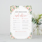 Boho baby voorspellingen en een gamekenkaart met a (Staand voorkant)