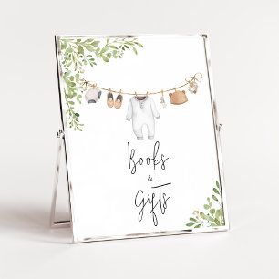 Boho Babykleding Baby shower Boeken en geschenken Poster
