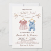 Boho babykleren geslacht onthulling kaart (Voorkant)